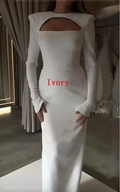 Customized Mermaid Black Prom Dresses France Long Sleeves Formal Evening Dresses Women Wedding Party Gowns Vestidos De Noche