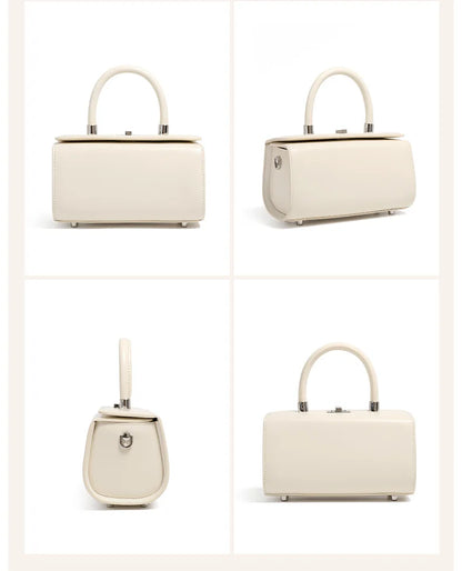 Genuine leather woman bag shoulder bag Handbags ladies crossbody bags luxury designer minimalism bag mini bag white