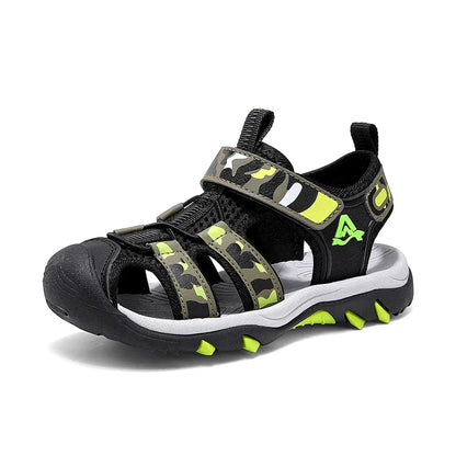 Summer Children Beach Water Sandals Brand Fashion Sneakers For Girls Boys Footwear Kids Non-slip Sandalias Leather Shoes