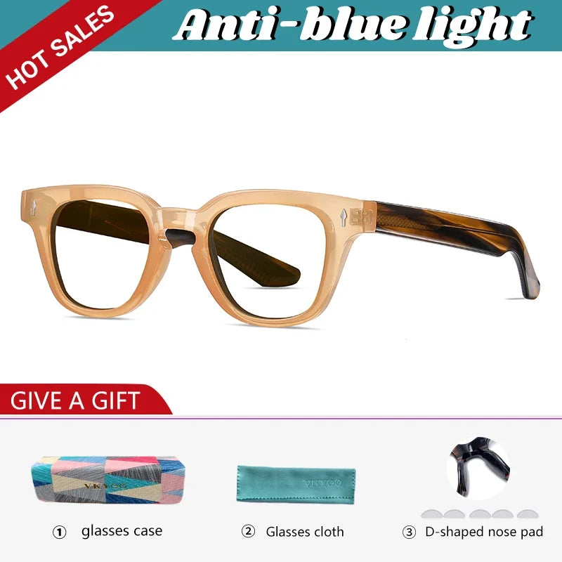 High Quality Prescription Polarised Sunglasses Men  Anti-blue Light Photochromic Myopic Astigmatism Glasses Women S31110