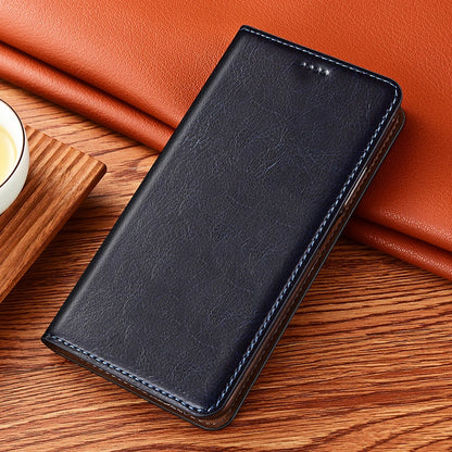 Crazy Horse Genuine Leather Flip Case For Apple iPhone 12 13 14 15 16 16e 17 Pro Max Plus Mini Air Phone Cover Card Cases