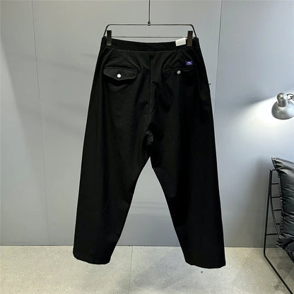 Japanese Vintage Casual Baggy Pants Mens Clothing High Quality Trend Straight Pants Fashion Loose Trousers Streetwear Pants Male
