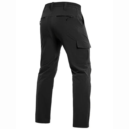 Men’s Lightweight Hiking Pants Quick Dry Water Resistant Tactical Work Outdoor Fishing Cargo Trousers