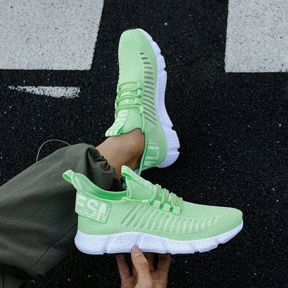 Summer Men Sneakers Lightweight Breathable Mesh Outdoor Casual Shoes Fashionable Tennis Training Shoes Men's Shoes Free Shipping