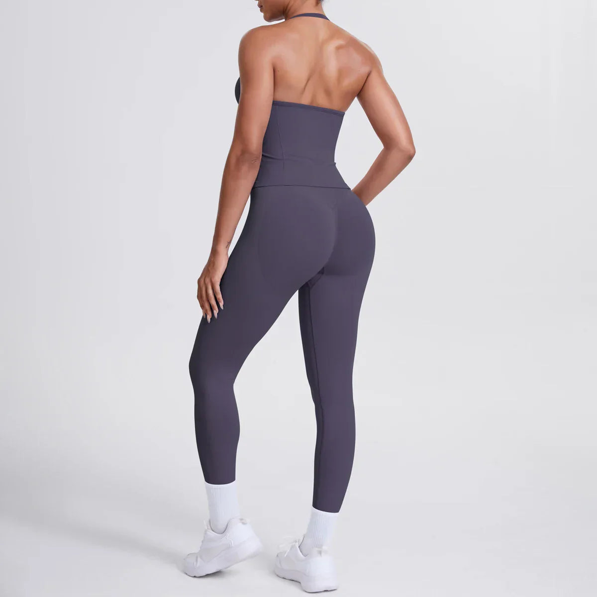 2 Piece Yoga Clothes Women Tracksuit Athletic Wear Pilates Fitness Suit Gym Workout Push Up Clothes Sports Bra Leggings Suit
