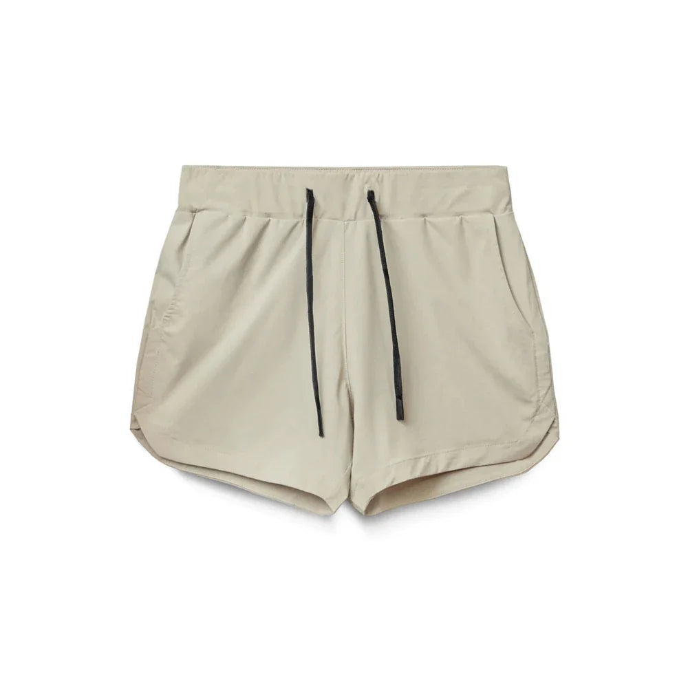 Mens Workout Fitness Shorts Summer Thin Breathable Jogger Shorts Gym Bodybuilding Quick Dry Leisure Running Shorts Soft Touch