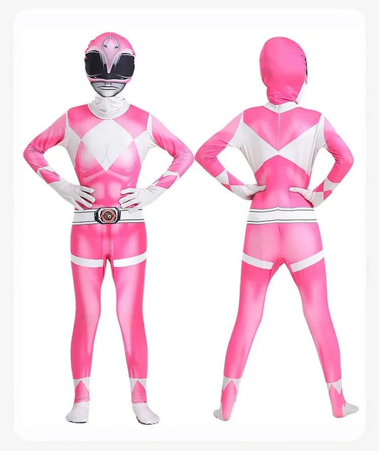 Power Morpher Superhero Samurai Sentai Shinkenger Rangers Cosplay Fantasia Halloween Carnival Costume Mask Suit For Kids Boy