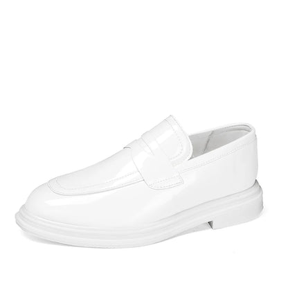 New Summer Slip on Flats Stylish Leather Men's Loafers Fashion Casual Shoes Man Light Antiskid Driving Shoes Handmade Moccasins