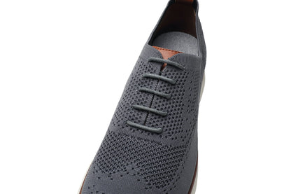 Male Sneakers Summer Knitted Mesh Casual Shoes Lightweight Casual Shoes Breathable Walking Footwear Shoes For Men