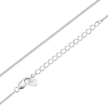 925 Sterling Silver Basic Chain Necklace Collection Box Chain Necklace Bead Chain Link for Women Simple Fine Jewelry