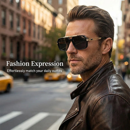 2026 Square Sunglasses For Men Vintage Retro Sunglass Women Trendy UV400 Protection Luxury Fashion Glasses Gafas De Sol Hombre
