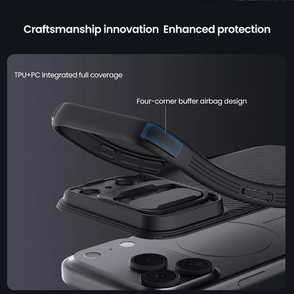 For iPhone 17 Pro Max Case NILLKIN Case For iPhone 17 Air 17 Pro Magnetic Camshield Cover Lens Protection