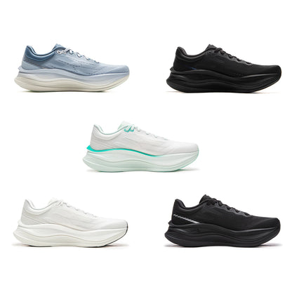 Men's YUEYING 5 PRO Optimized Cushion Running Shoes with Wide Toe Box SUPER BOOM LiNing Sneakers ARHV013 ARHW001