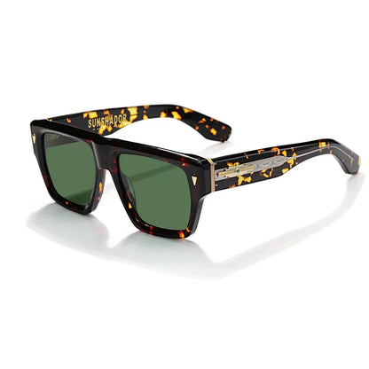 2026 High Quality Handmade Square Acetate UV Protection Men Sunglasses Prescription Myopic Retro Eyewear Men Women Reading Glass
