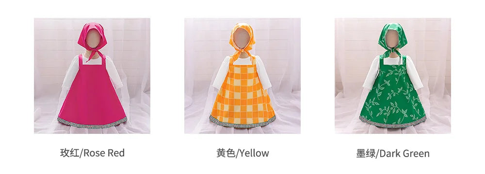 Lolita Plaid Cute Bears Baby Girls Dress Toddler 1st Birthday Party Princess Dress for Baby Maid Wedding Bridesmaid Kids Clothes