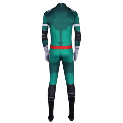 Kids Halloween 3D Print Jumpsuit My Hero Academia All Might Boku Fighting Izuku Midoriya Cosplay Costume Men Bodysuit Outfits
