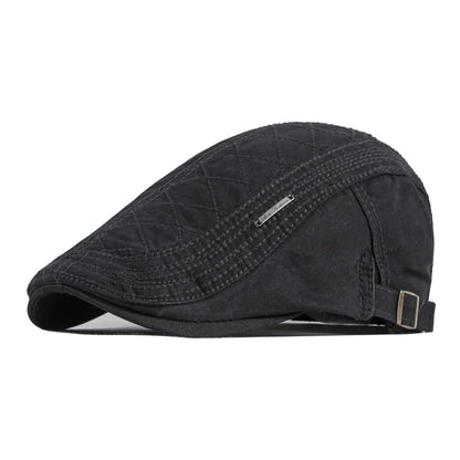 Men Women Beret Spring Autumn Cotton Flat Cap Ivy Gatsby Newsboy Hat Fashion Adjustable Vintage Cabbie Hats
