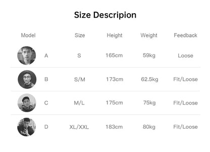 Casual Printed Short Sleeve T-Shirt Men's Summer Loose Fit Heavyweight Cotton Ribbed Round Neck Tee  Versatile Street Tops