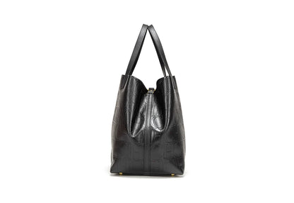 Genuine Leather Classic Style Women's Handbag Minimalist and Versatile Exquisite Craftsmanship Solid Color Elegance