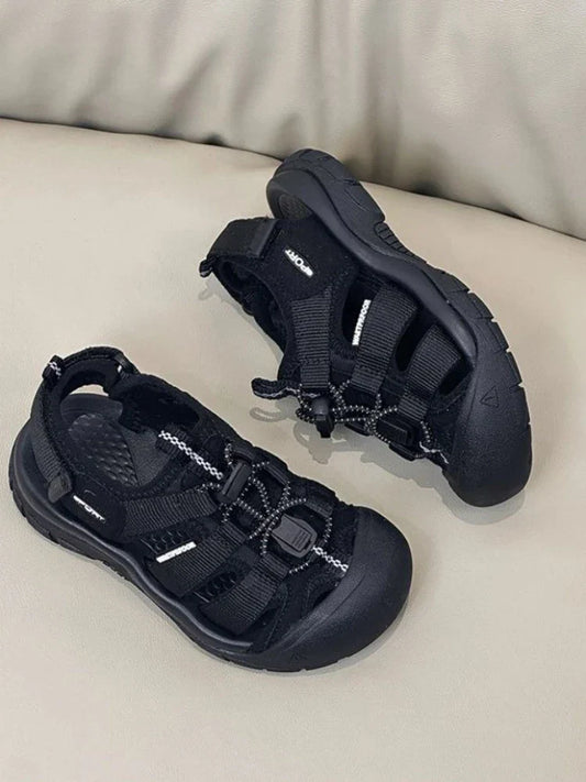 Boys Closed-Toe Sandals 2026 Summer New Arrivals Kids Casual Sneakers Non-Slip Soft Sole Beach Walking Shoes