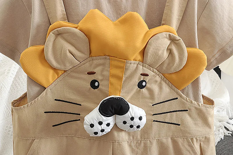 Summer Baby Girls Clothes Suit Children Boys Casual Cartoon T-Shirt Shorts 2Pcs/Sets Toddler Costume Kids Outfits Tracksuits