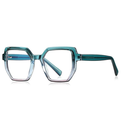 Oversise Women Myopia Prescription Glasses Hyperopia Reading Glasses Anti Blue Light Optical Eyeglasses Frame PFD2143