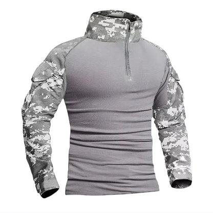 Camouflage Softair US Army Combat Uniform Military Shirt Cargo CP Multicam Airsoft Paintball Cotton Tactical Clothing