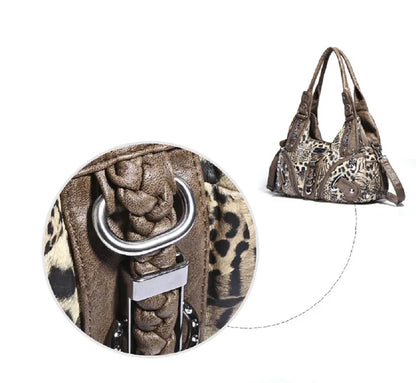 Vintage Women Handbags Fashion Shoulder Bag Large Tote Top-handle Shopping Pack Multifunctional Satchel Lady Hobos Purse
