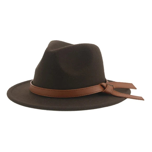 Girl Hat Boys Hat Fedoras Hats for Women 52cm 54cm Solid Small Panama Jazz Caps Belt Dress Formal Outdoor New Sombreros De Mujer