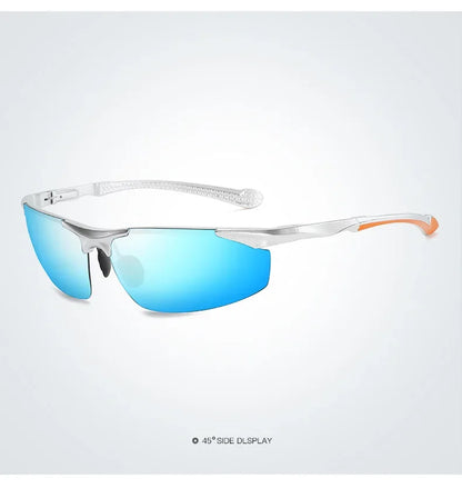 Retro Aluminum Magnesium Polarized Sunglasses Men New Sport Driving Sun Glasses Male Eyewear Accessories For Men