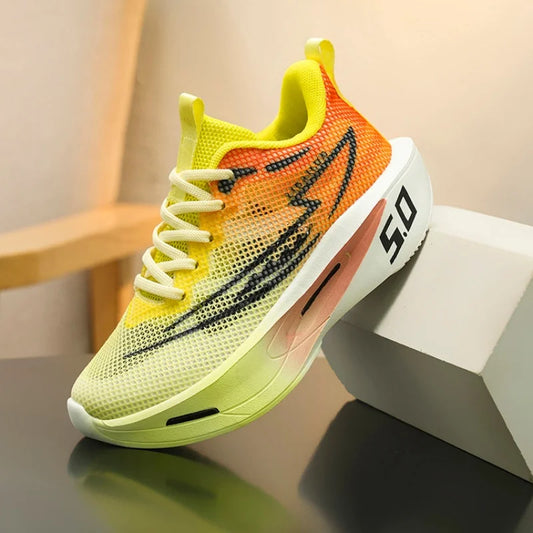 Single net children's shoes, boys' sports shoes, breathable girls' running shoes and outdoor basketball shoes in summer
