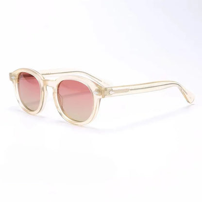 Premium Trendy Polarized Men Women Sun Glasses Vintage Acetate Frames Square Male Couple Eyewear