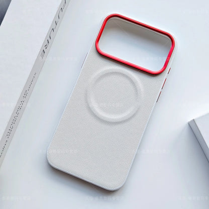 For iPhone 17 Pro Max 17 Pro Case Luxury Leather Magnetic Back Cover For Magsafe wireless charging Shell Bumper Funda