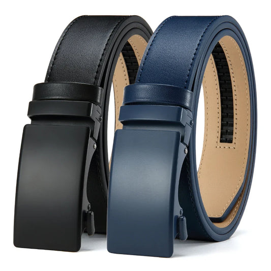 Men's High-quality Buckle Jeans Cowhide Casual Belt Business Denim Belt Men's Fashion Designer 2025 New Style