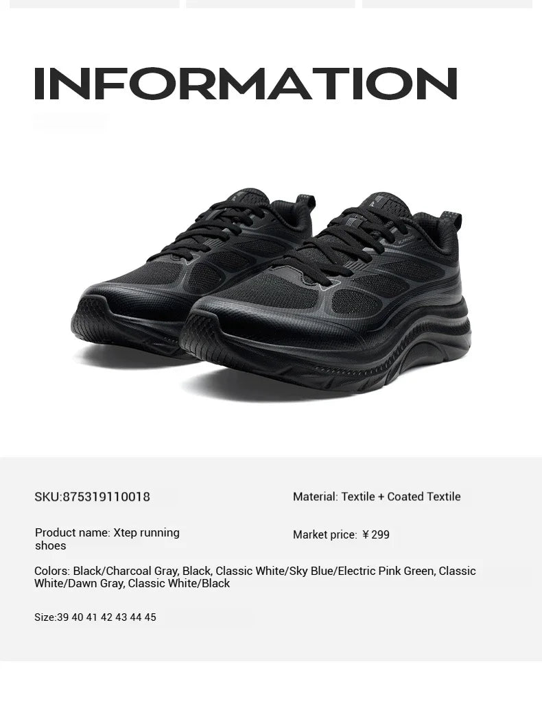 Qiyuan FW Running Shoes Men's Summer Mesh Breathable Wear-resistant Sports Lightweight Casual Cushioning Shoes 875319110018