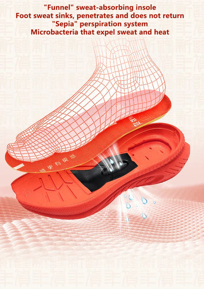 Sneakers Buffer Running Shoes Heavyweight Runners Men Non-slip Breathable Lightweight Outdoor Sport Shoes