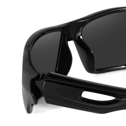 Polarized glasses Wrap Around Sports Sunglasses for Big Heads Men Women UV400 Sun Glasses 8232