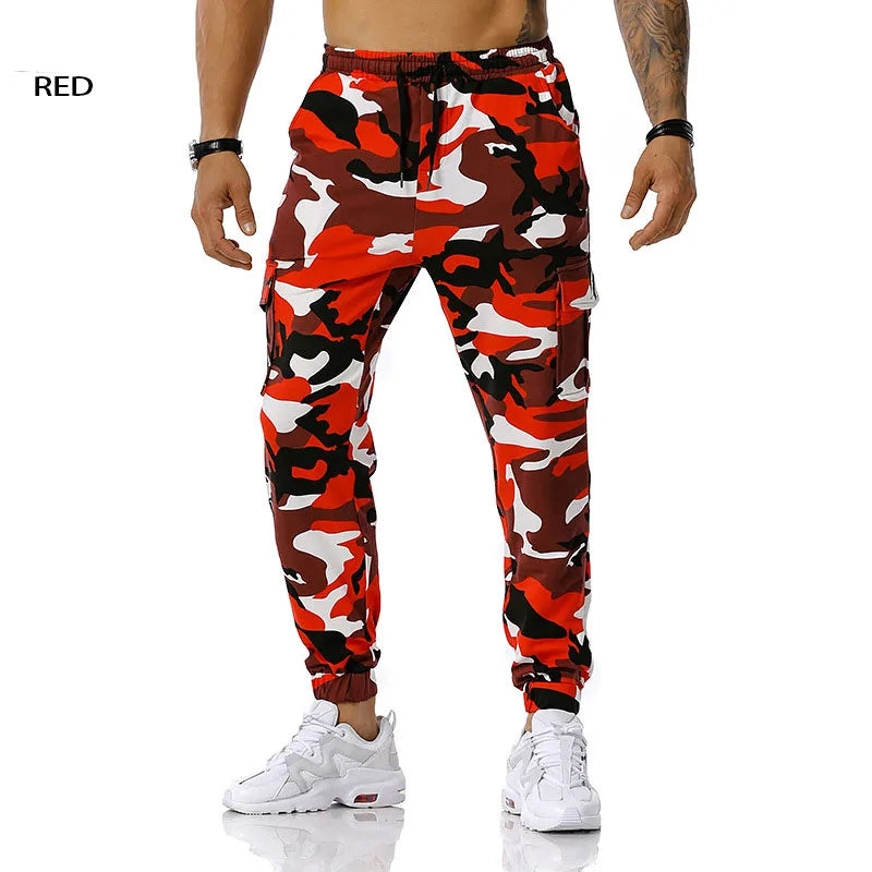 Mens Harem Pants 69% Cotton Camo Men Multiple Color Camouflage Cargo Pant Men Joggers Trousers With Pockets Die Hose CP01