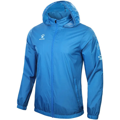 Men's Waterproof Jacket  Windbreaker Soccer Training Lightweight  Training  Outwear Quick Dry Coat  8163WT1001