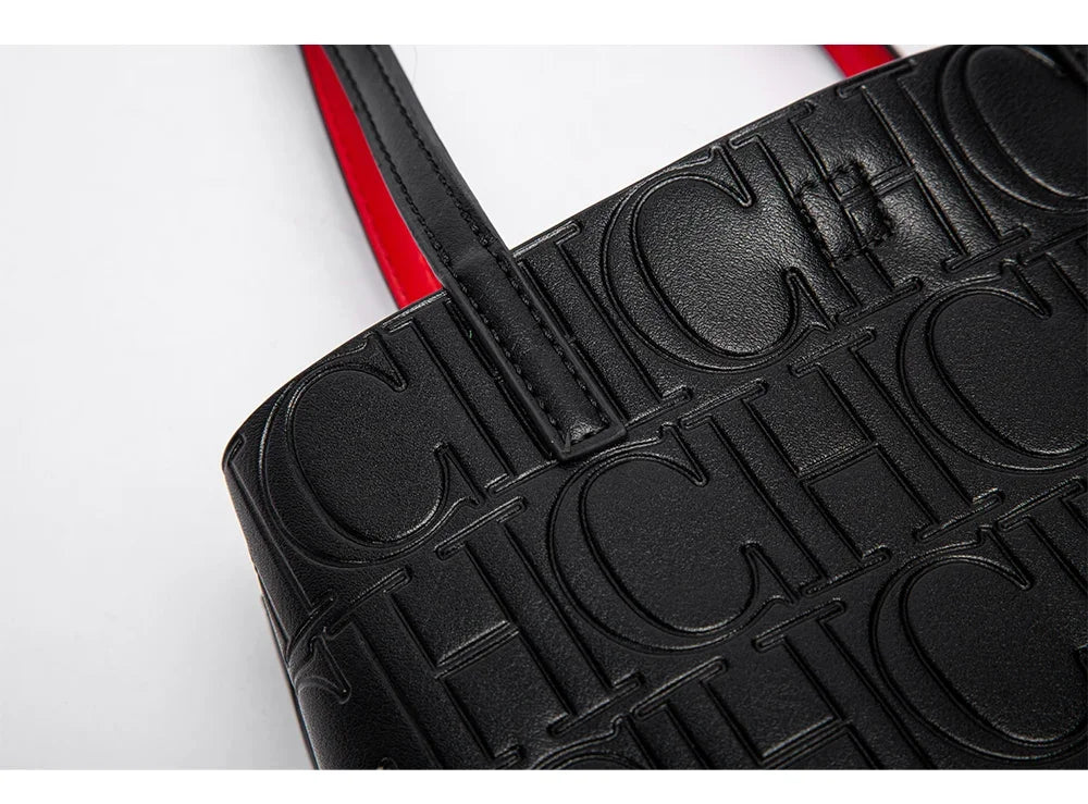 Women's Large Capacity Embossed Shoulder Bag Solid Color with Simple Texture Minimalist Design 2026 Trendy Fashion Commute