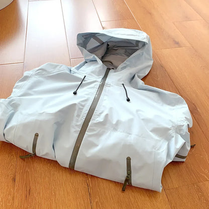 2026 New Storm Jacket Lovers Outdoor Sports Camping Mountain Skiing Trend Fashion British Wind Leisure Waterproof Storm Jacket