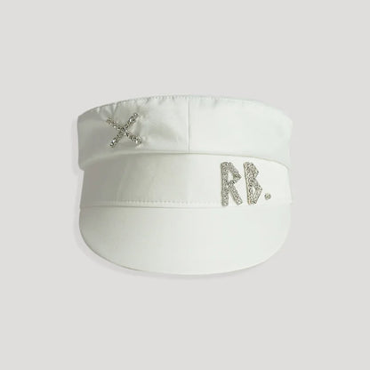 New Women Hats Crystal baker boy hat Wool Newsboy Caps Female Flat Militray Caps Visor S-XL