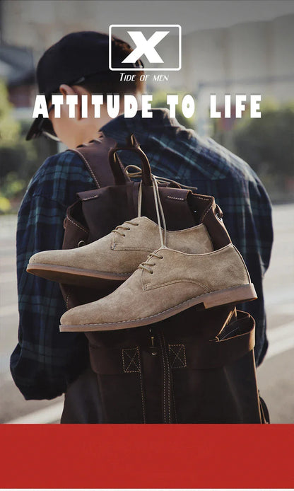 Luxury Men Derby Shoes High Quality Suede Leather Shoes for Men Business Casual Shoes Lace-Up Men Party Wedding Shoes Large Size
