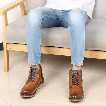 Comfortable Non-Slip Men's Boots New Spring Men Ankle Boots