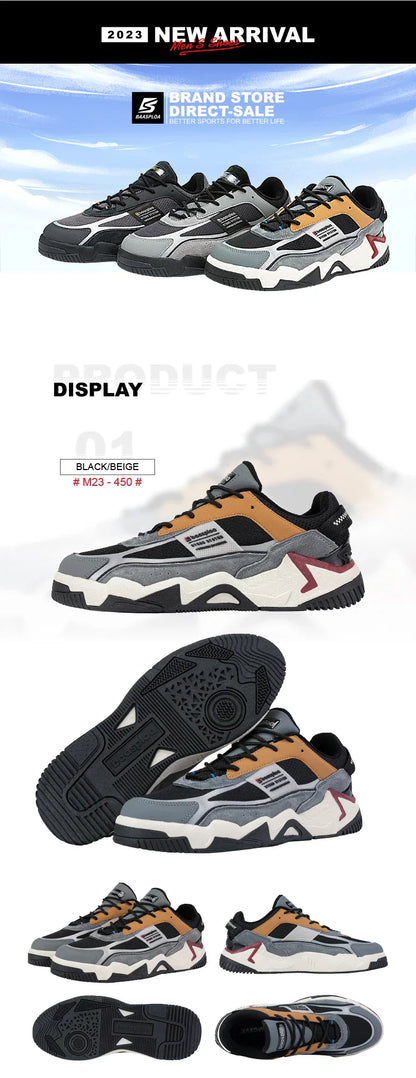 New Men's Shoes Outdoors Walking Sneakers Waterproof Shoes Comfort Tenis for Men Non-Slip