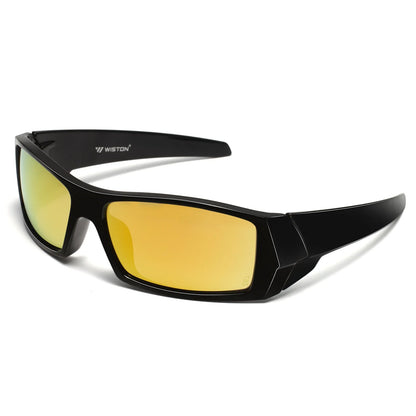 Z87 Polarized Sunglasses Men Women Wrap Around Sport Driving UV400 Retro Vintage Shield Safety Glasses 8231