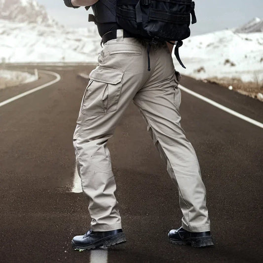 Tactical Pants Camouflage Men Waterproof Combat Joggers Male Multi-pocket SWAT Cargo Stretch Work Trousers Hombre Size S-2XL