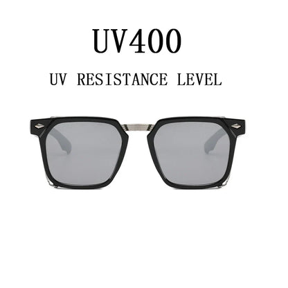 2023 Fashion Punk Sunglasses For Men Vintage Square Steampunk Glasses Luxury Sunglasses Women Trending Sonnenbrille Gafas De Sol