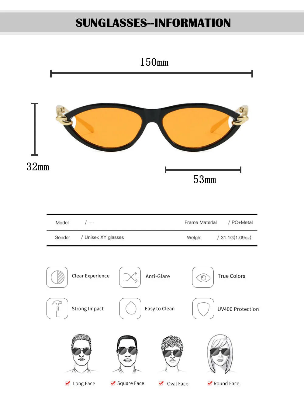 Designer Cat Eye Sunglasses Women Trendy 2026 Fashion Glasses Vacation Shades Luxe  Lunette Soleil Femme Lentes De Sol Mujer Sun