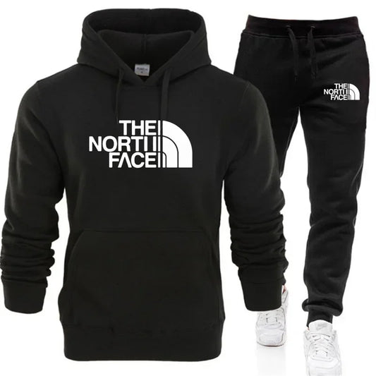 Winter hoodie set, pants, casual jogging clothes, sportswear, sportswear